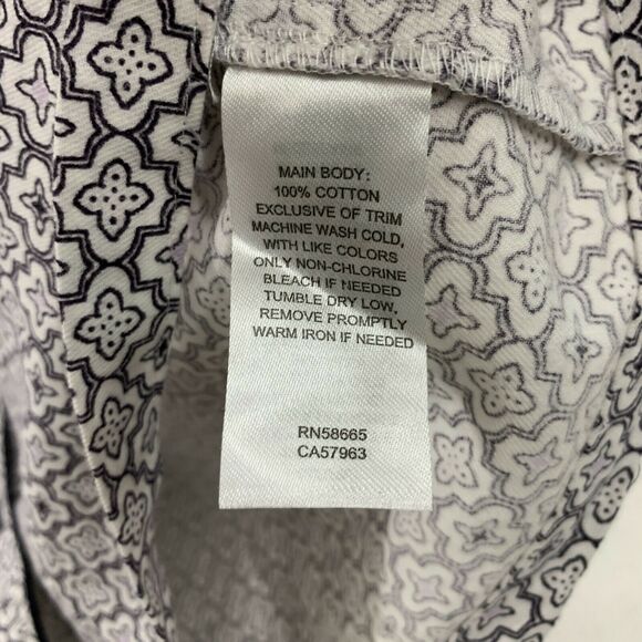 Nordstrom Lingerie Pajama Shirt Women Plus Size 2X Notch Collar Button Night Top - Picture 8 of 10